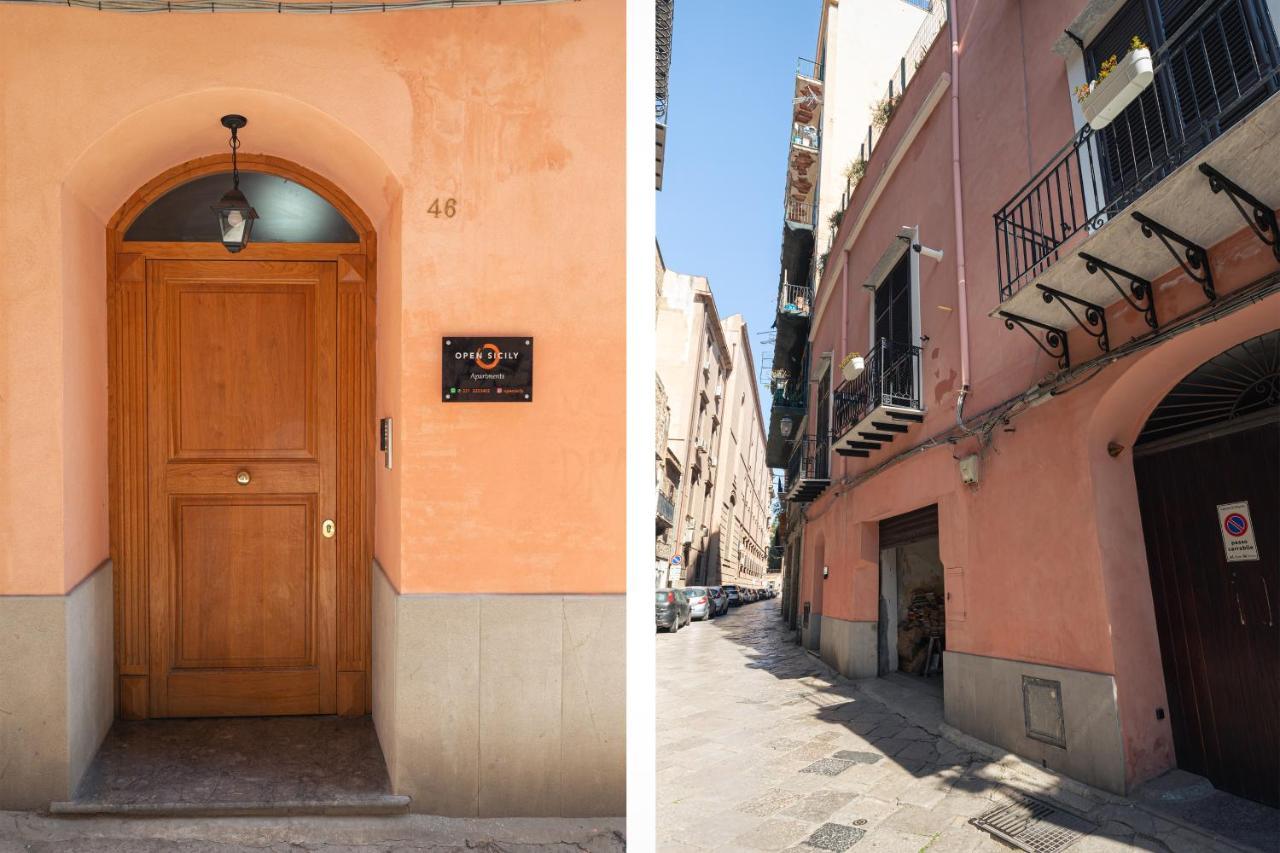Open Sicily Residence - Central Apartments Near Quattro Canti Palermo Kültér fotó